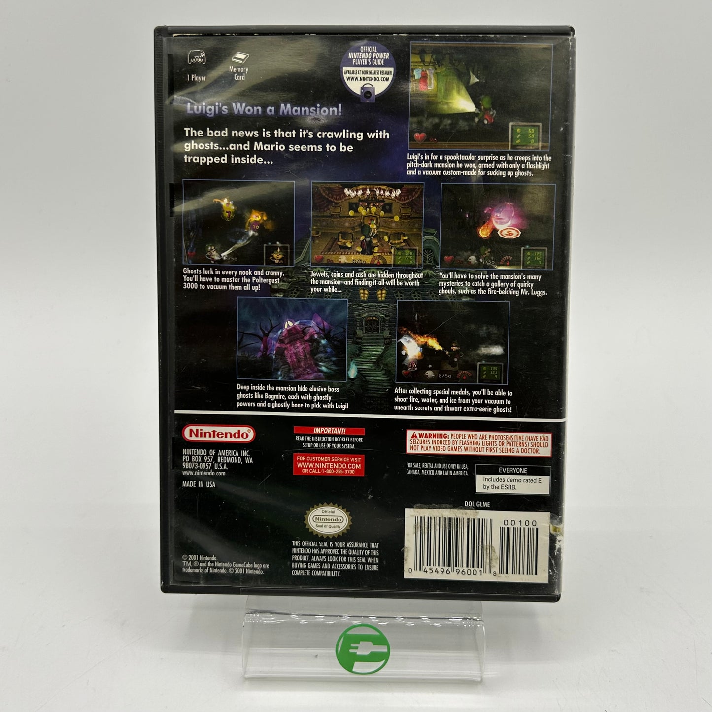 Luigi's Mansion (Nintendo GameCube, 2003)