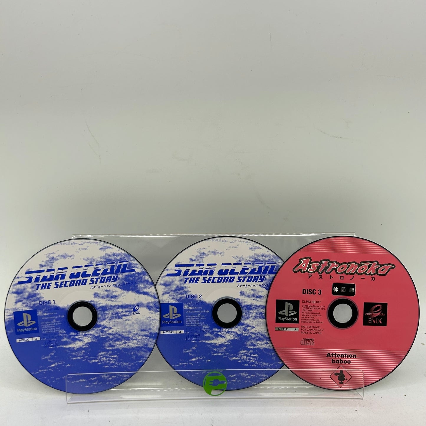 Star Ocean The Second Story (Sony PlayStation 1 PS1, 1998)