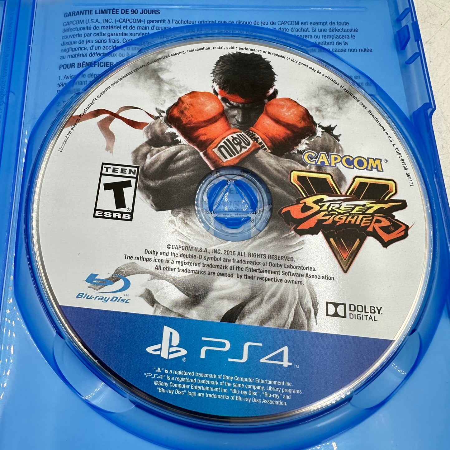 Street Fighter V (Sony PlayStation 4 PS4, 2016)