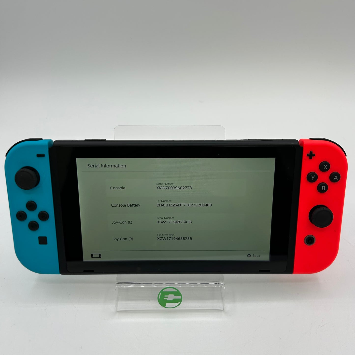 Nintendo Switch v1 Video Game Console HAC-001 Blue/Red W/ Carrying Case