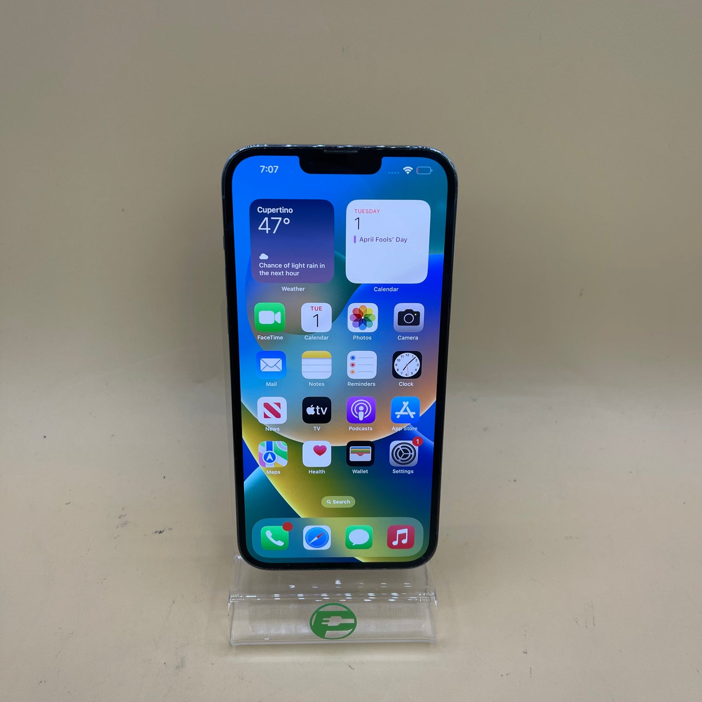 T-Mobile Apple iPhone 13 Pro Max 128GB 16.5.1 Blue A2484
