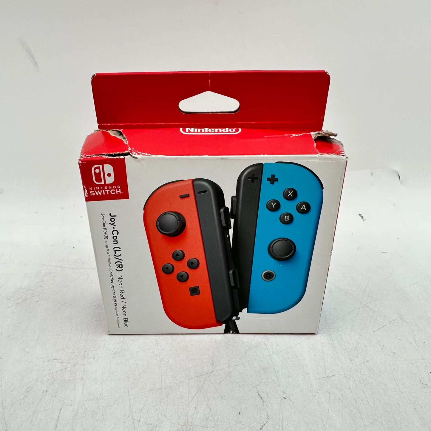 Nintendo Switch Joy-Cons Pair Controller HAC-015/HAC016 Neon Red/Neon Blue