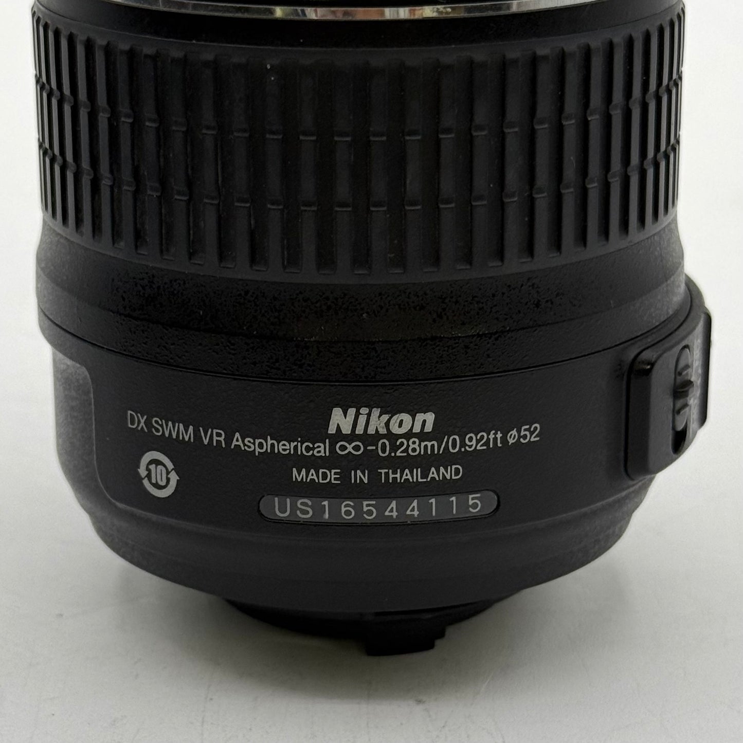 Nikon AF-S DX NIKKOR 18-55mm f/3.5-5.6 DX VR Standard Zoom Lens For F-Mount