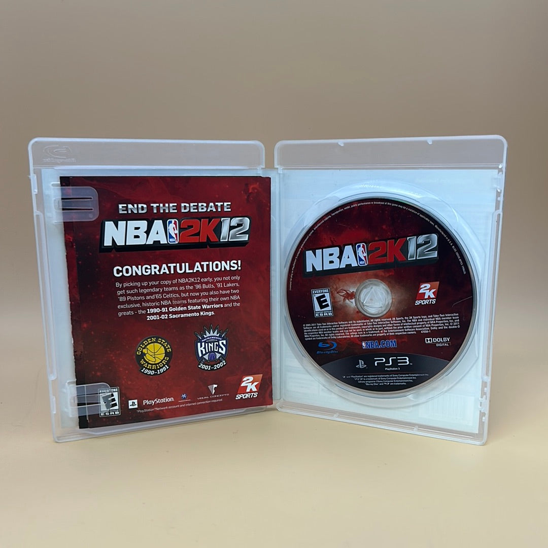 NBA 2K12 (Sony PlayStation 3 PS3, 2011)