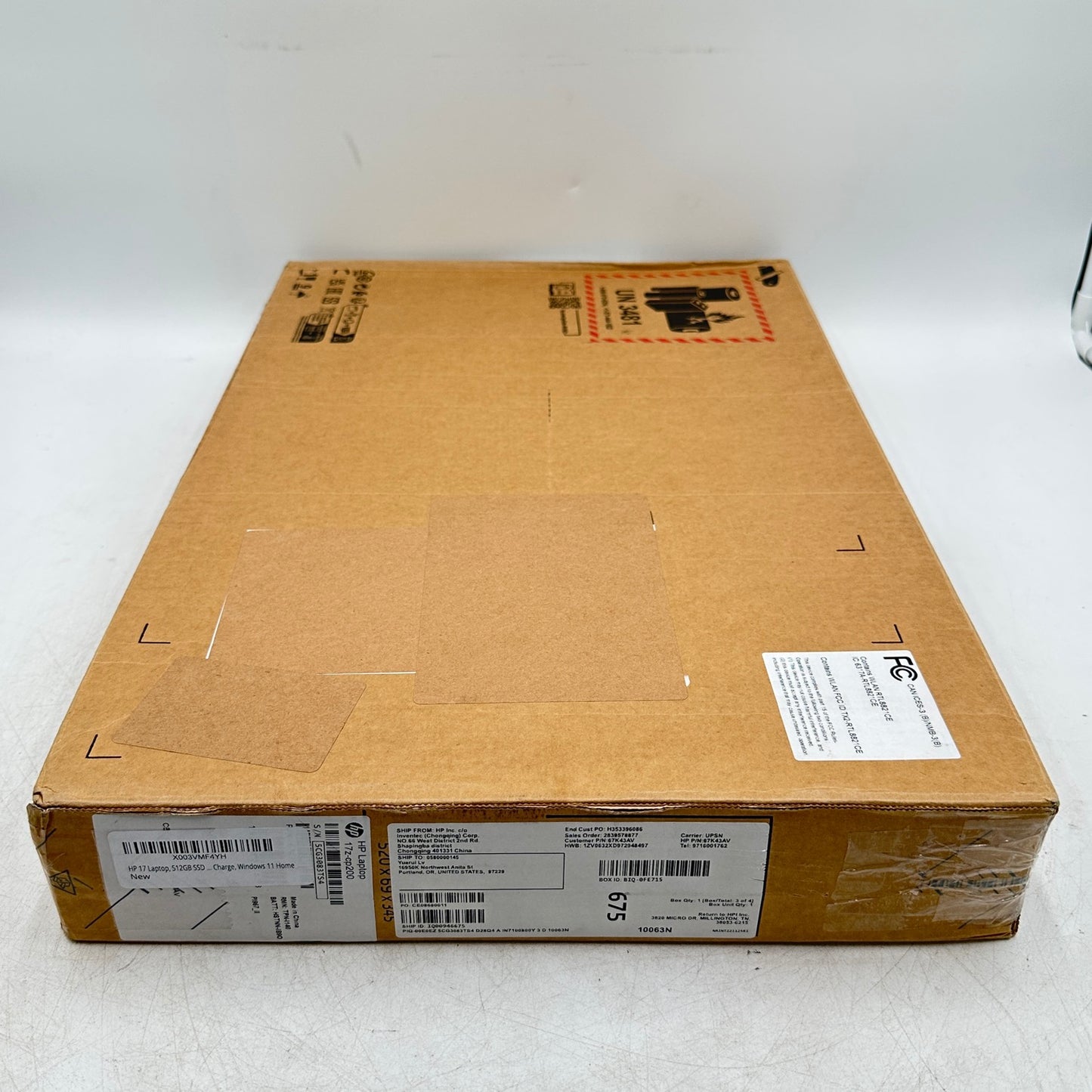 New HP 17Z-CP200 67K43AV 17" Athlon Gold 7220U 2.4GHz 8GB RAM 512GB SSD