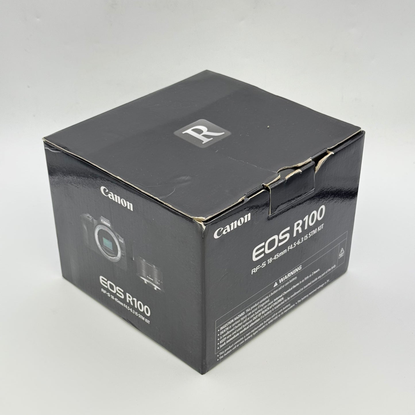 Canon EOS R100 24.1MP Mirrorless Digital Camera with RF-S 18-45 Lens IS STM KIT