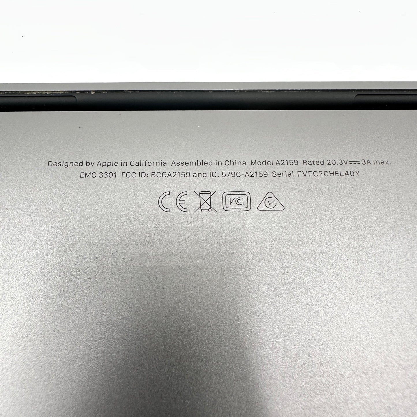 2019 Apple MacBook Pro 13.3" i5-8257U 1.4GHz 8GB RAM 128GB SSD Space Gray A2159
