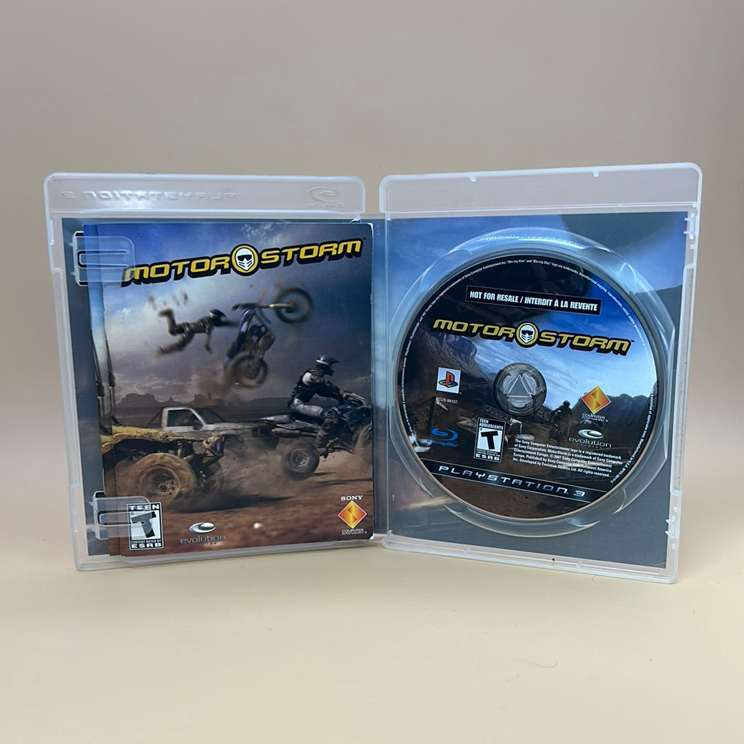 MotorStorm (Sony PlayStation 3 PS3, 2007)