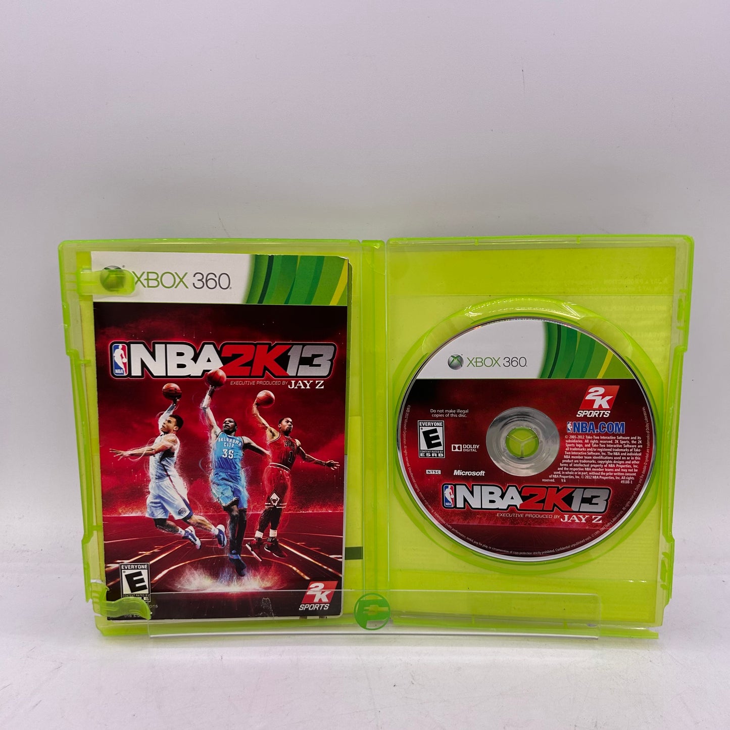 NBA 2K13 (Microsoft Xbox 360, 2012)