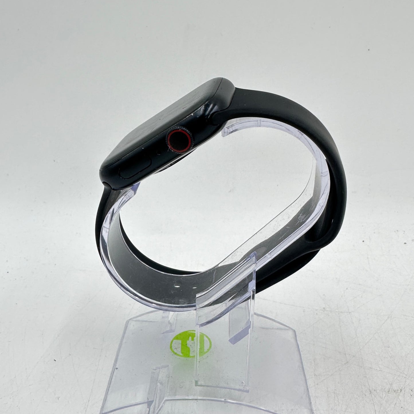 Unlocked Apple Watch Series 7 45MM Midnight Aluminum Black Sport Band MKMF3LL/A