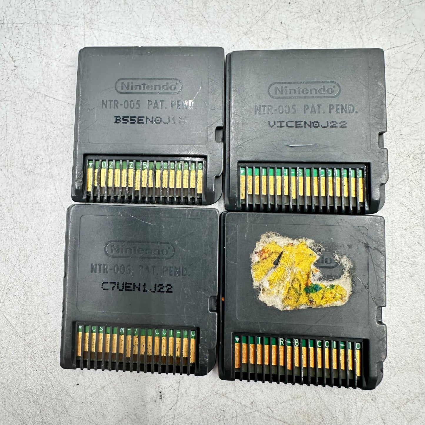A lot of 4 Nintendo DS Games - Cartridges only