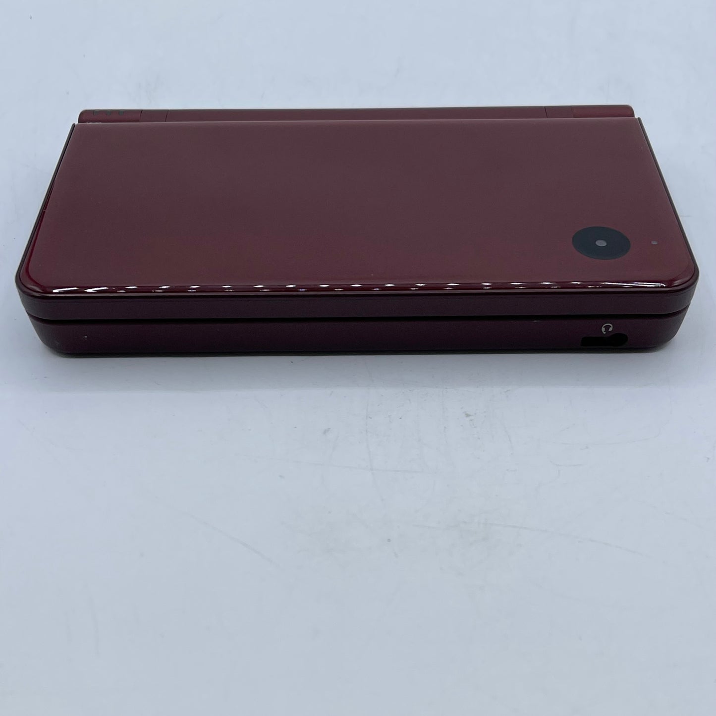 Broken Nintendo DSi XL Handheld Game Console TWL-001 Burgundy Power Issue
