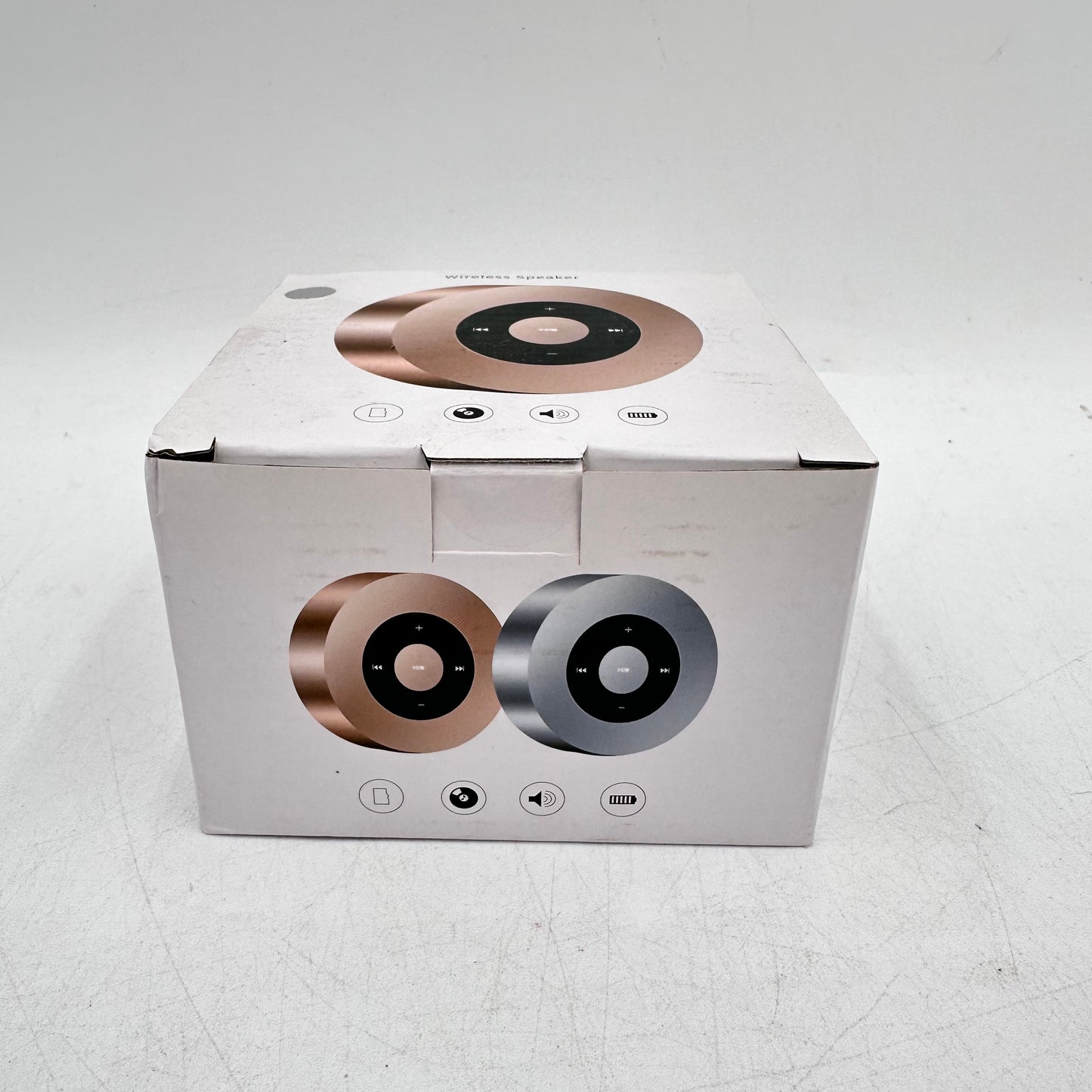 New ZTECH Wireless Portable Bluetooth Speaker Silver ZTS049SL