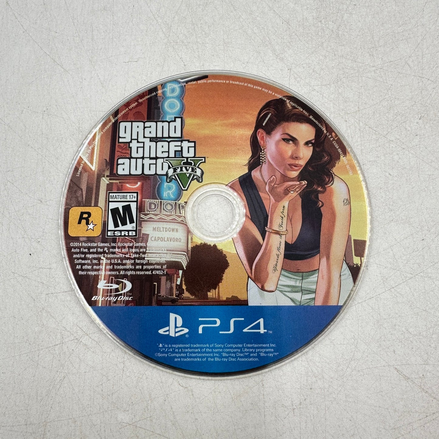 Lot of 2 Sony PlayStation 4 PS4 Games GTA5 Lego Marvel Super Heroes 2