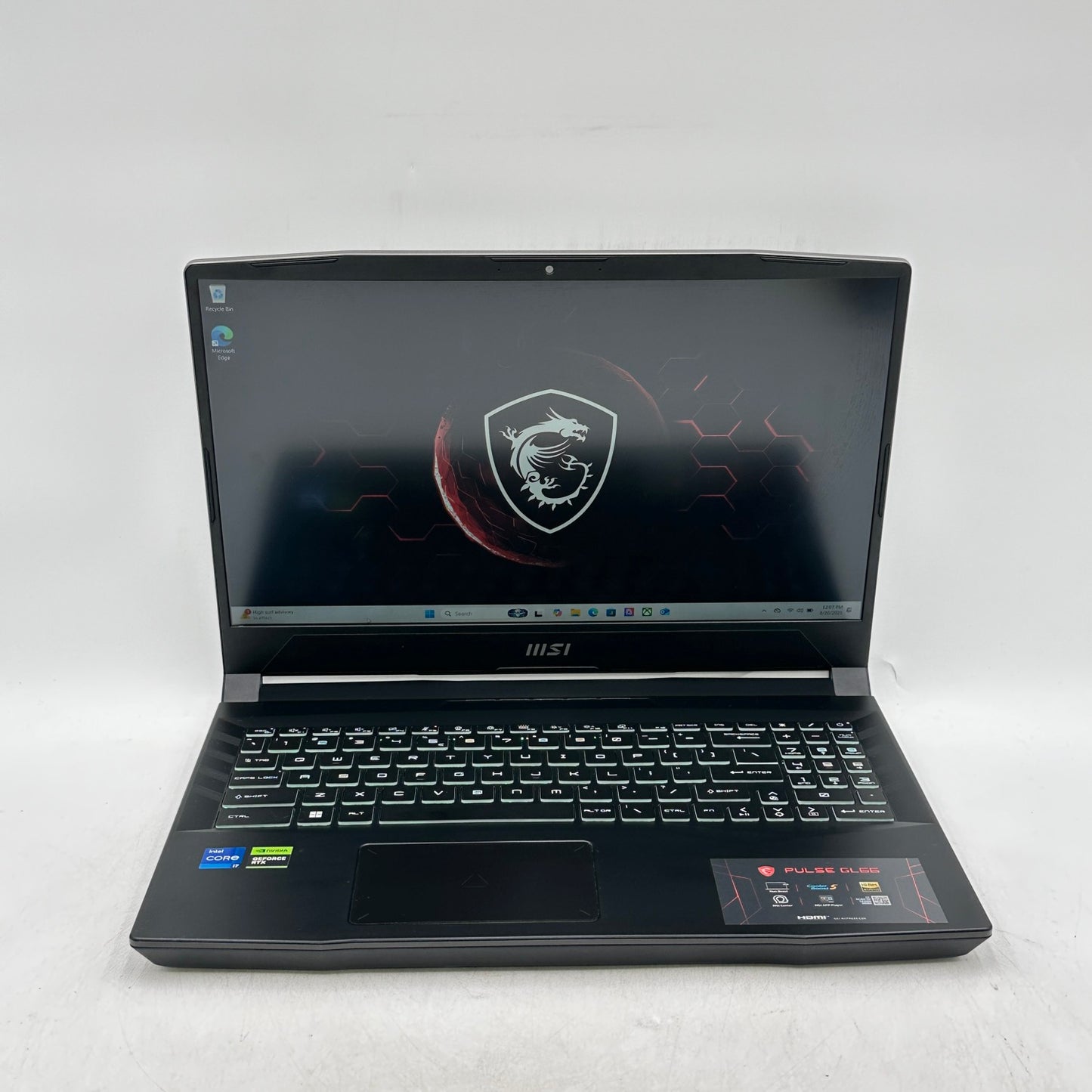 MSI Pulse GL66 12UCK-468 15.6" i7-12650H 2.7GHz 32GB RAM 1TB SSD GeForce RTX3050