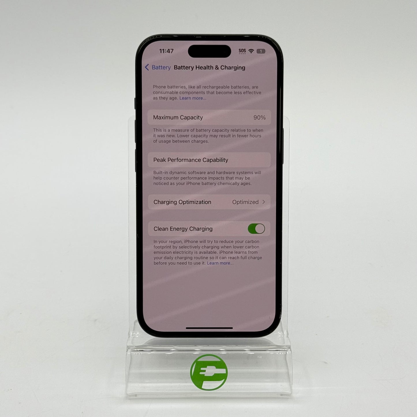 Unlocked Apple iPhone 15 128GB Black MTLV3LL/A