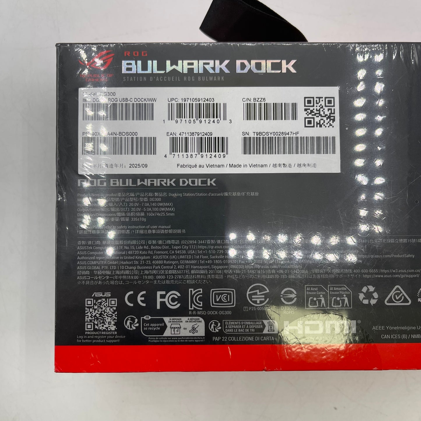 New ROG Bullwark Dock Docking Station DG300