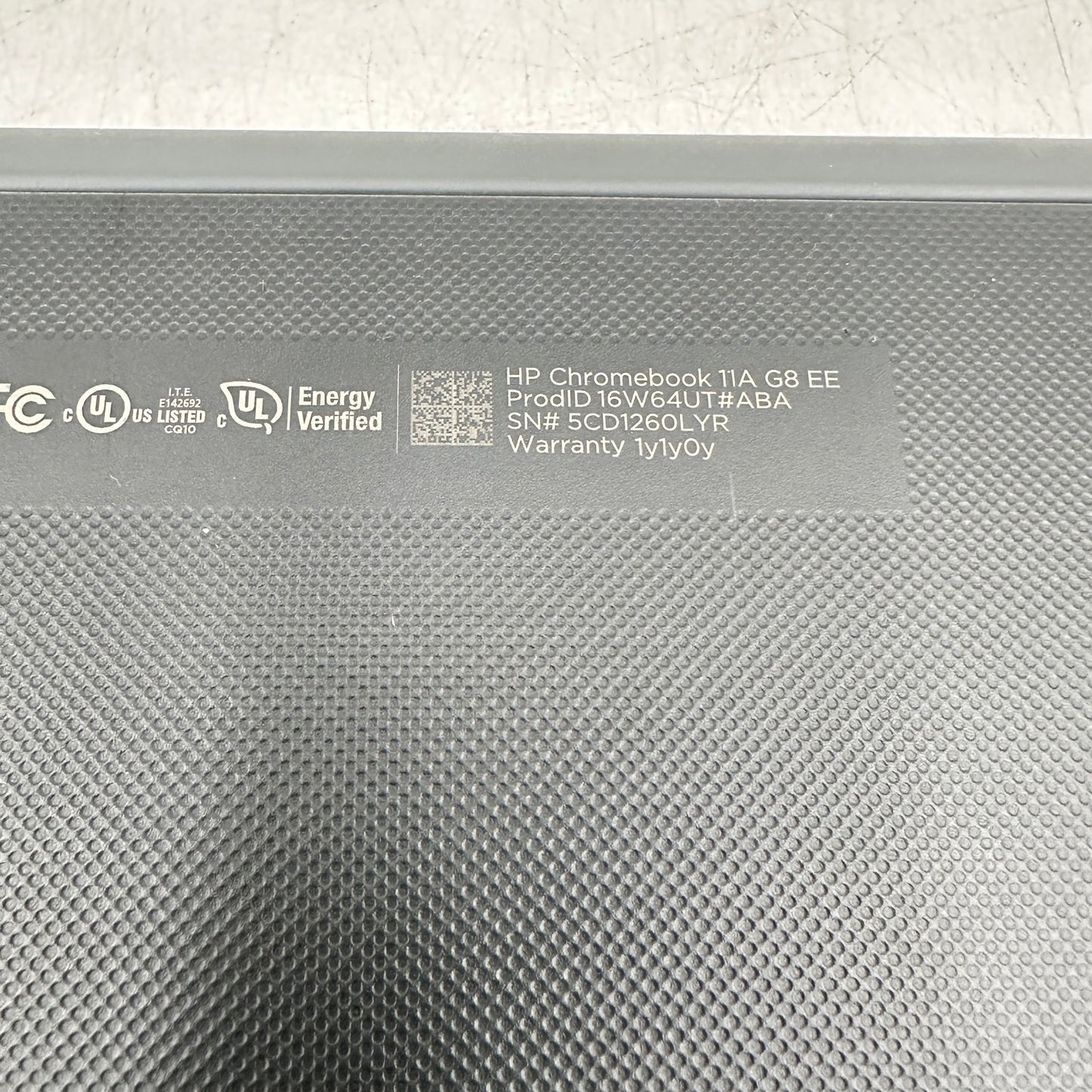 HP Chromebook 11A G8 EE 16W64UT 11.6" A4-9120C 1.6GHz 4GB RAM 32GB SSD