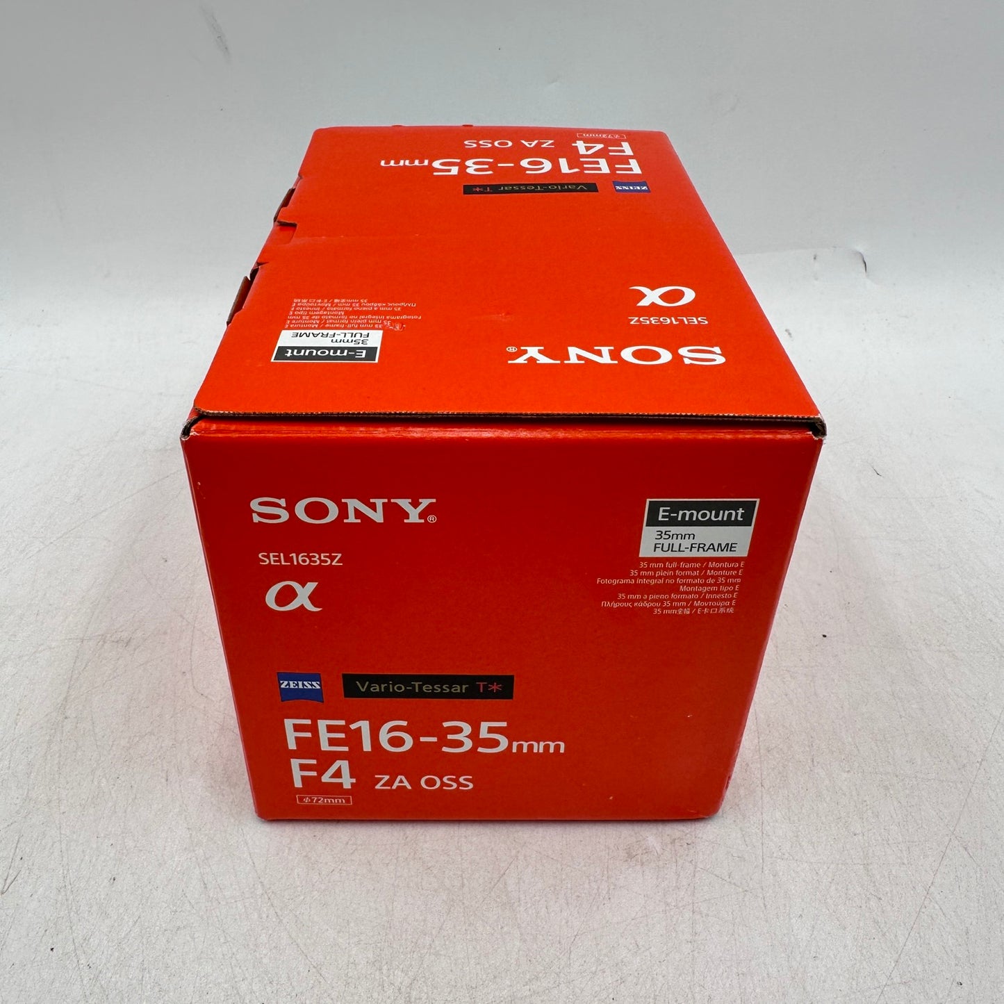 New Sony Vario-Tessar T* 16-35mm f/4 ZA OSS E-Mount Full-Frame Lens SEL1635Z