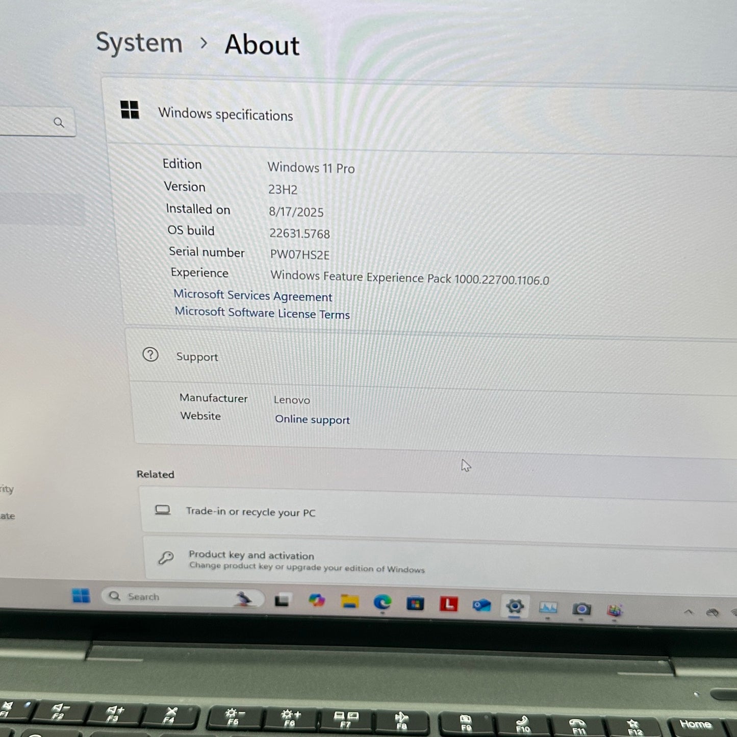 Lenovo X13s Gen 1 21BY 13.3" Snapdragon 8cx 2.8GHz 16GB RAM 512GB SSD