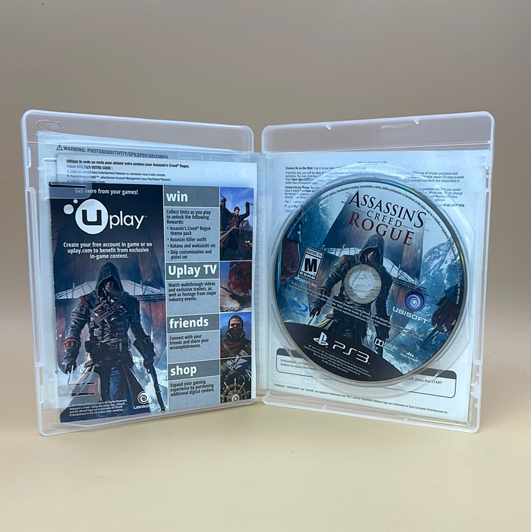 Assassin's Creed: Rogue (Sony PlayStation 3 PS3, 2014)