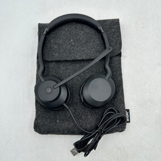 Jabra Evolve2 30 SE Wired Over-Ear Stereo Headset Black HSC141