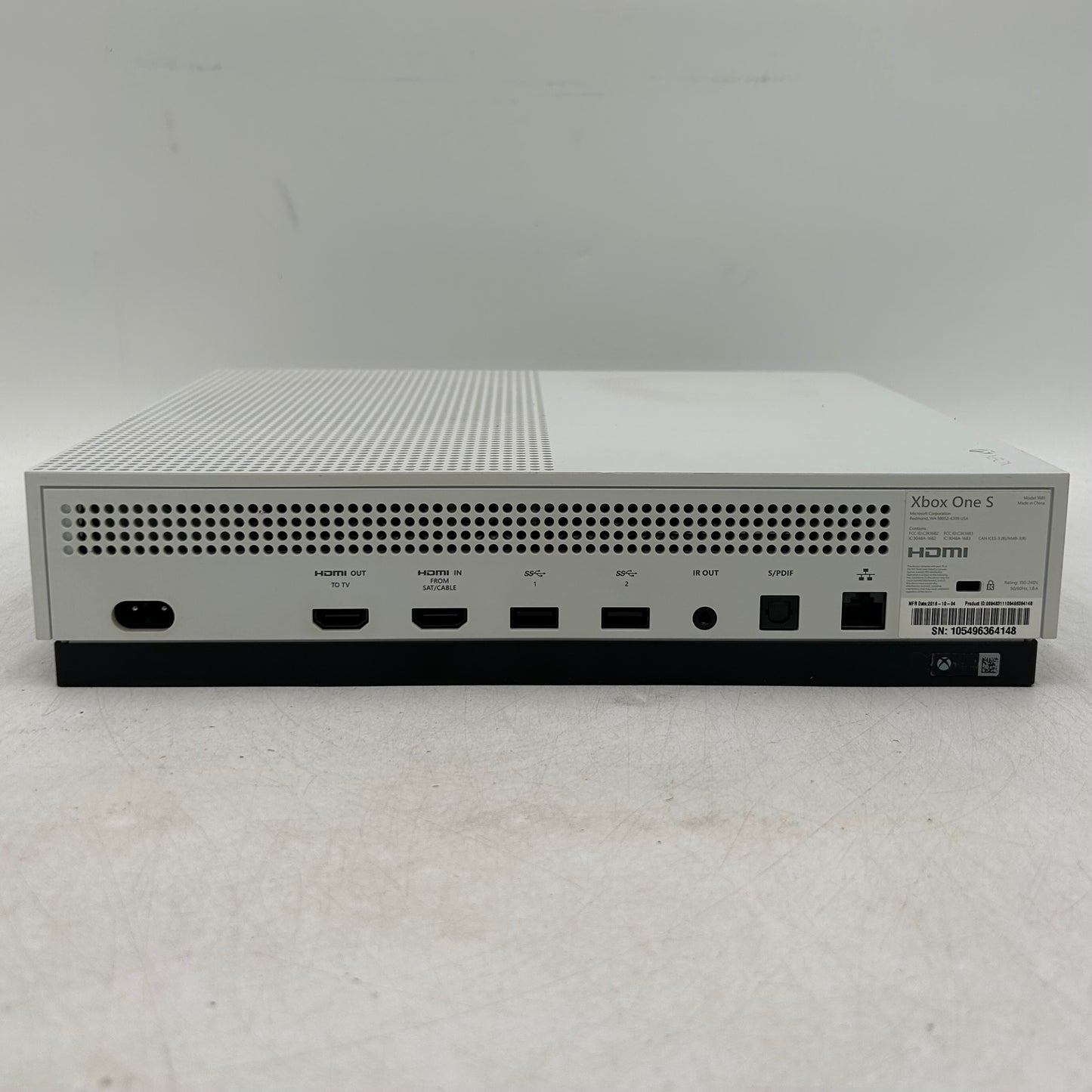 Microsoft Xbox One S 500GB Console Gaming System White 1681