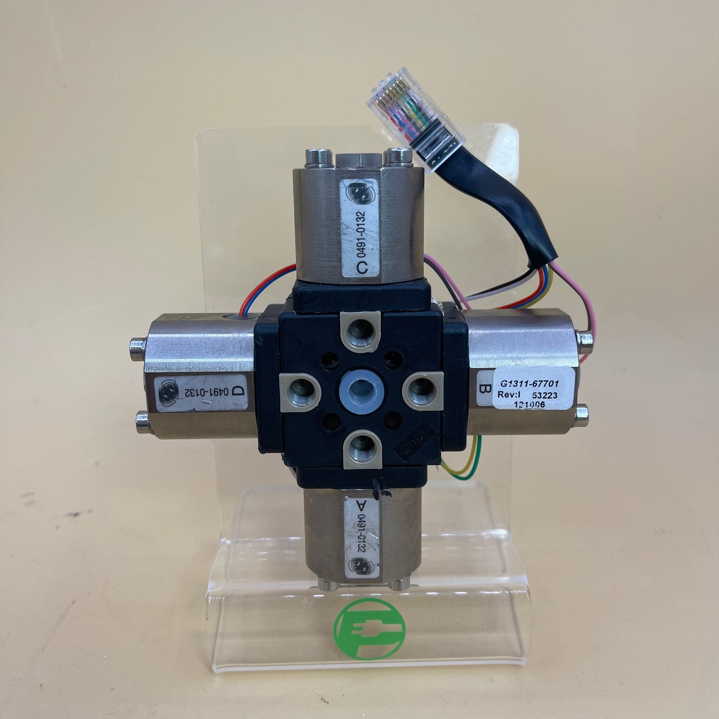 Agilent 0491-0132 Gradient valve assembly G1311-67701
