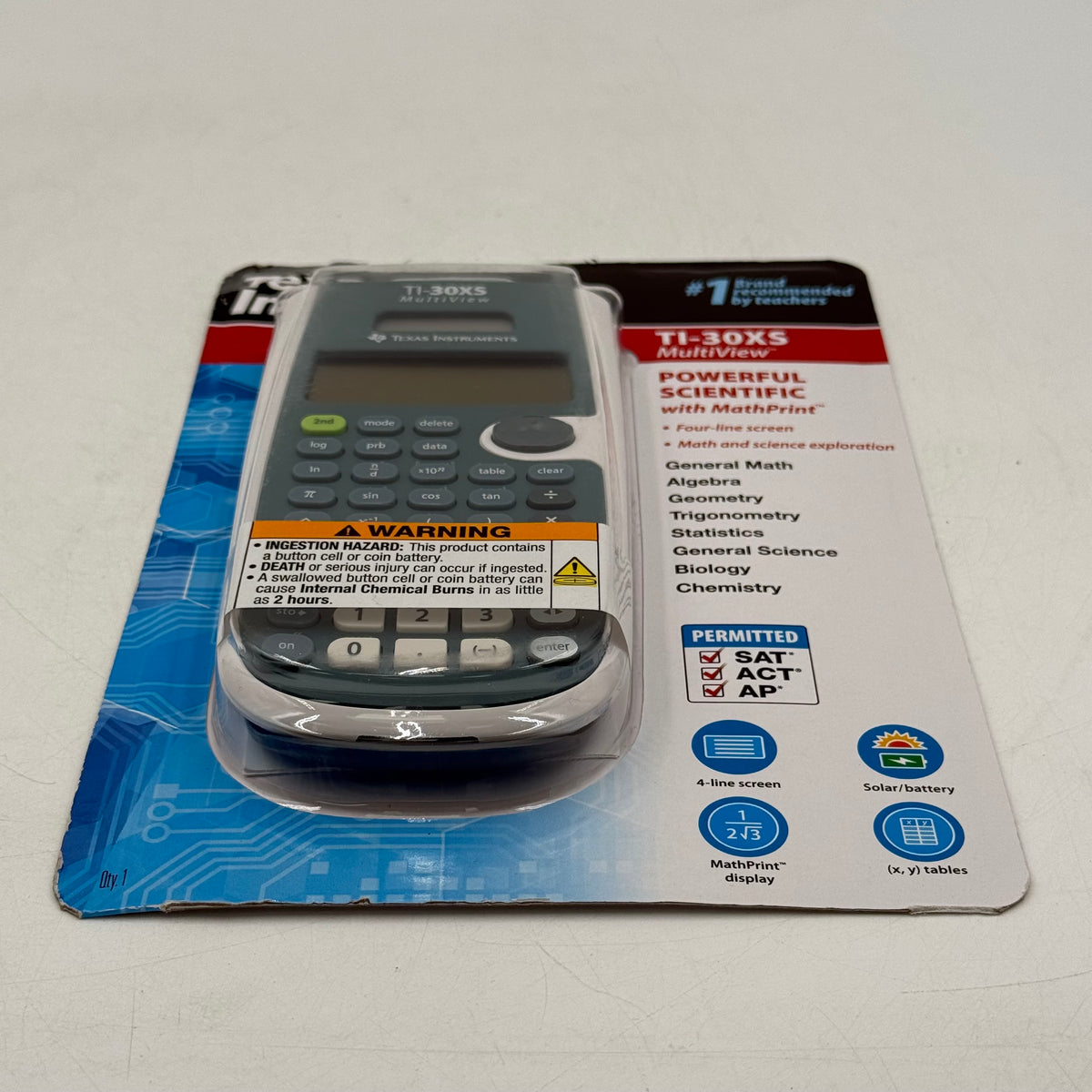 New Texas Instruments Ti-30XS MultiView Graphing Calculator