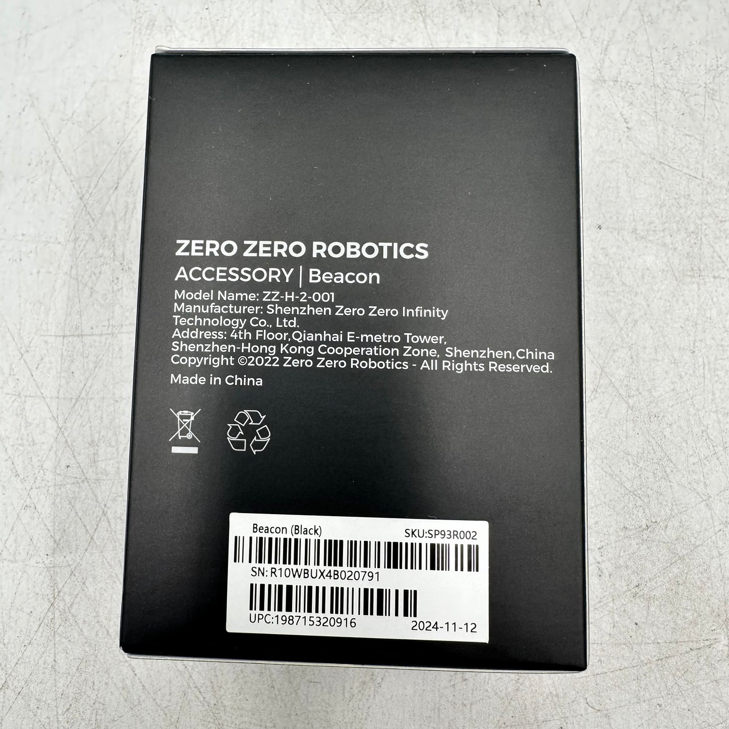New Zero Zero Robotics Beacon + Accessory Bundle ZZ-H-2-001