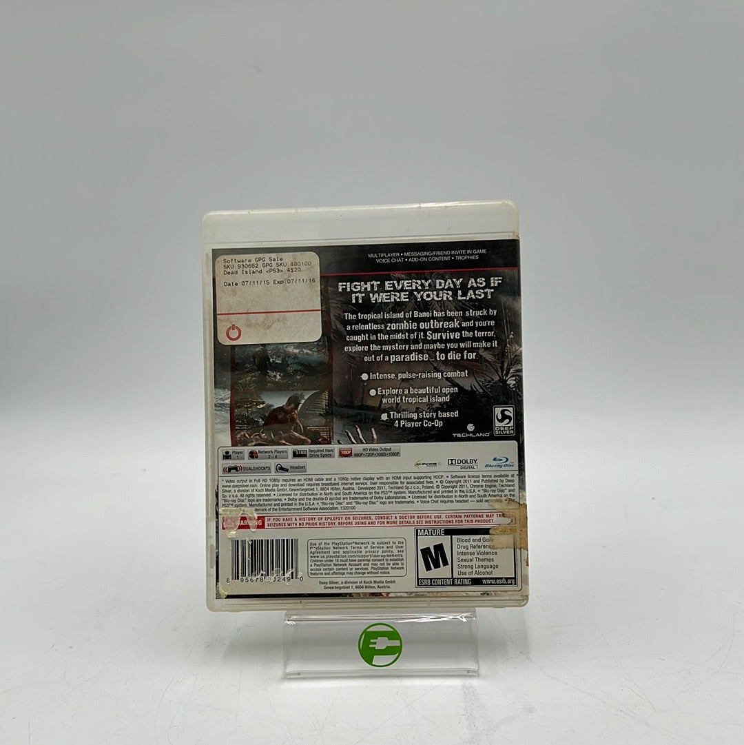 Dead Island (Sony PlayStation 3 PS3, 2011)
