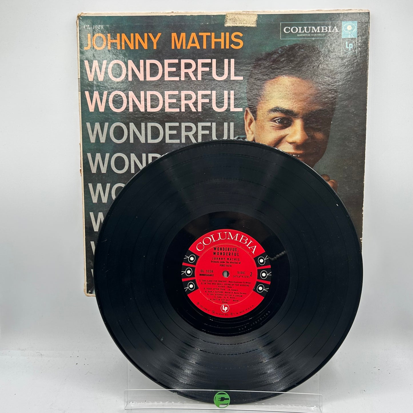 Columbia Johnny Mathis Wonderful Wonderful Vinyl
