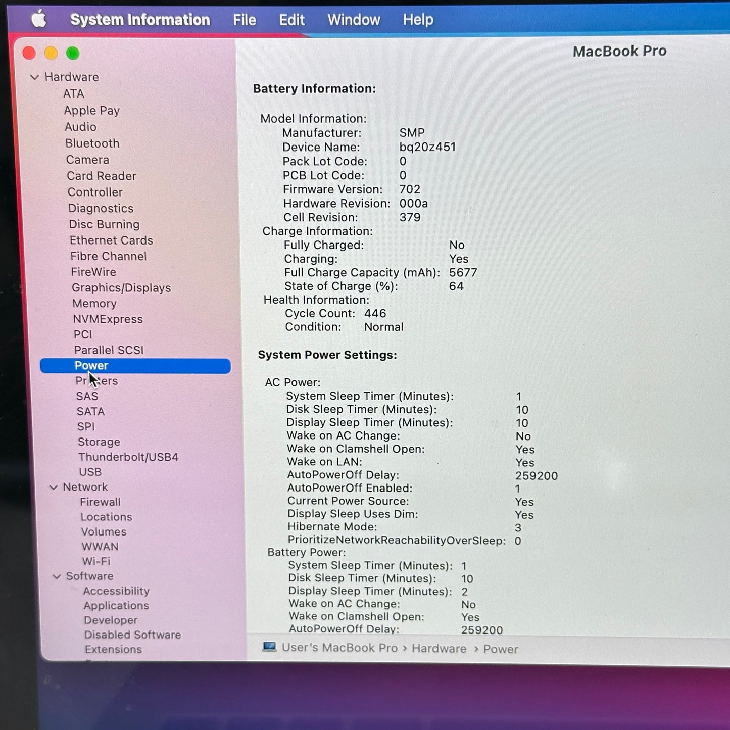 2013 Apple MacBook Pro 13.3" i5-4288U 2.6GHz 8GB RAM 512GB SSD Silver A1502 READ
