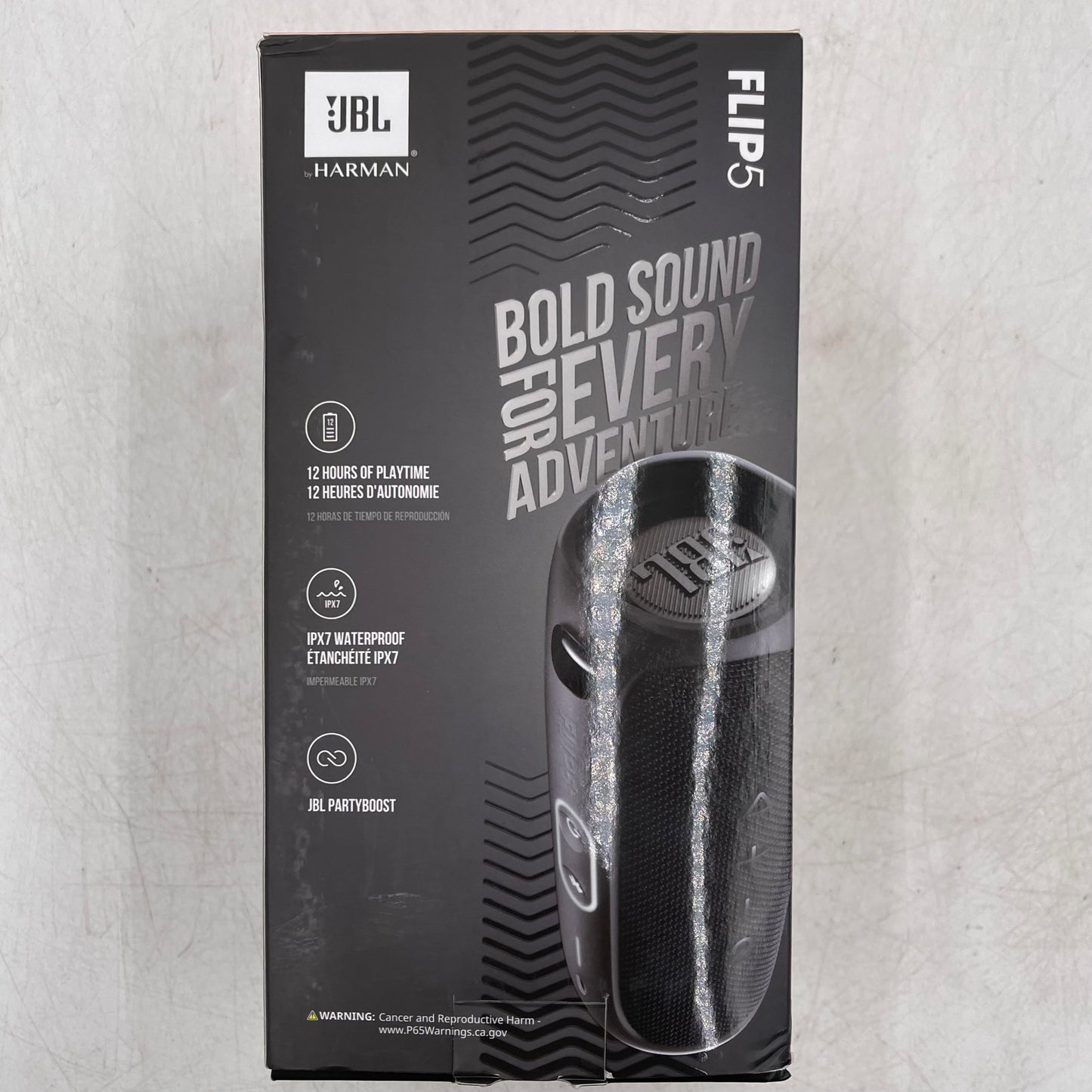 JBL Flip 5 Portable Wireless Bluetooth Speaker Black