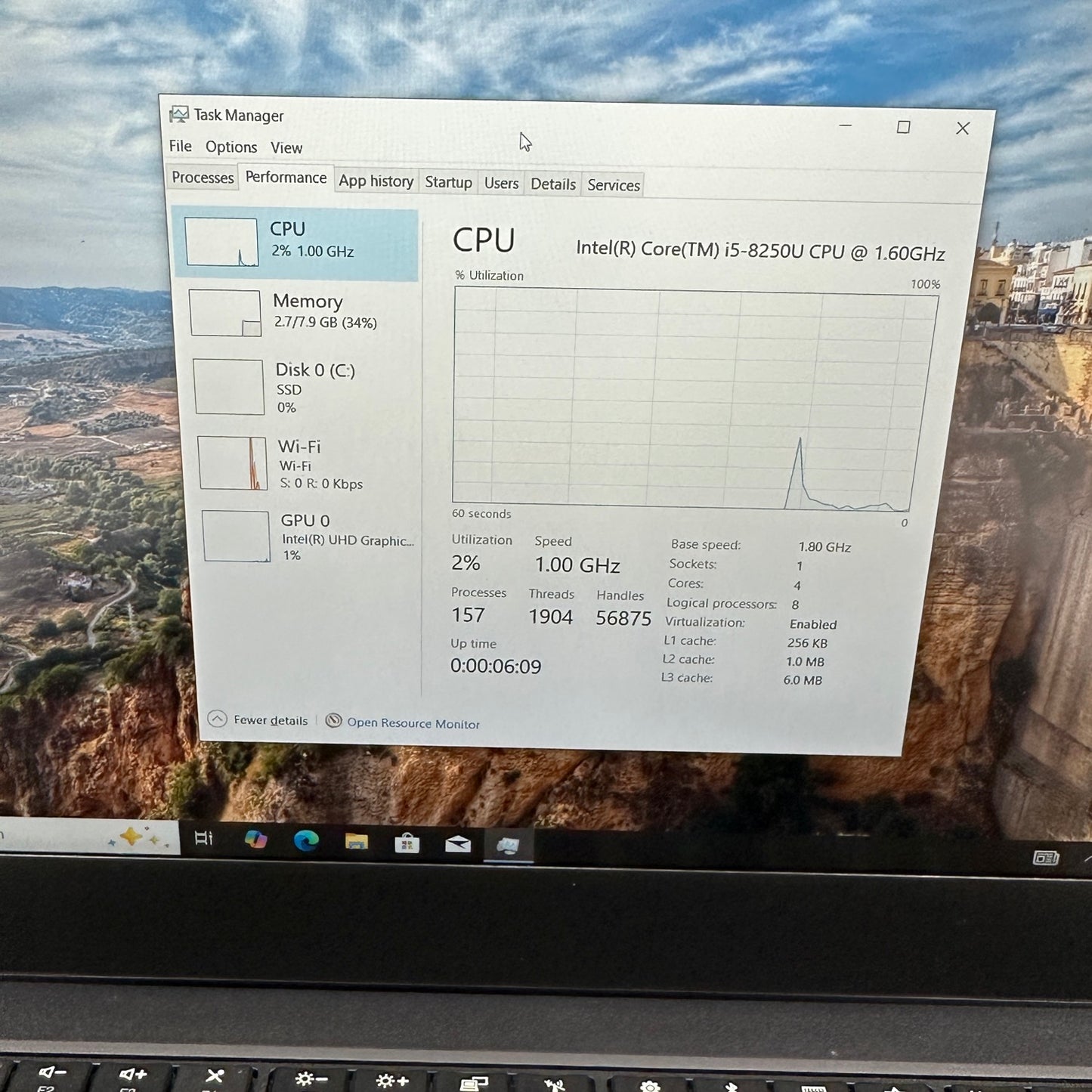 Lenovo ThinkPad T480 20L6 14" i5-8250U 1.6GHz 8GB RAM 256GB SSD READ