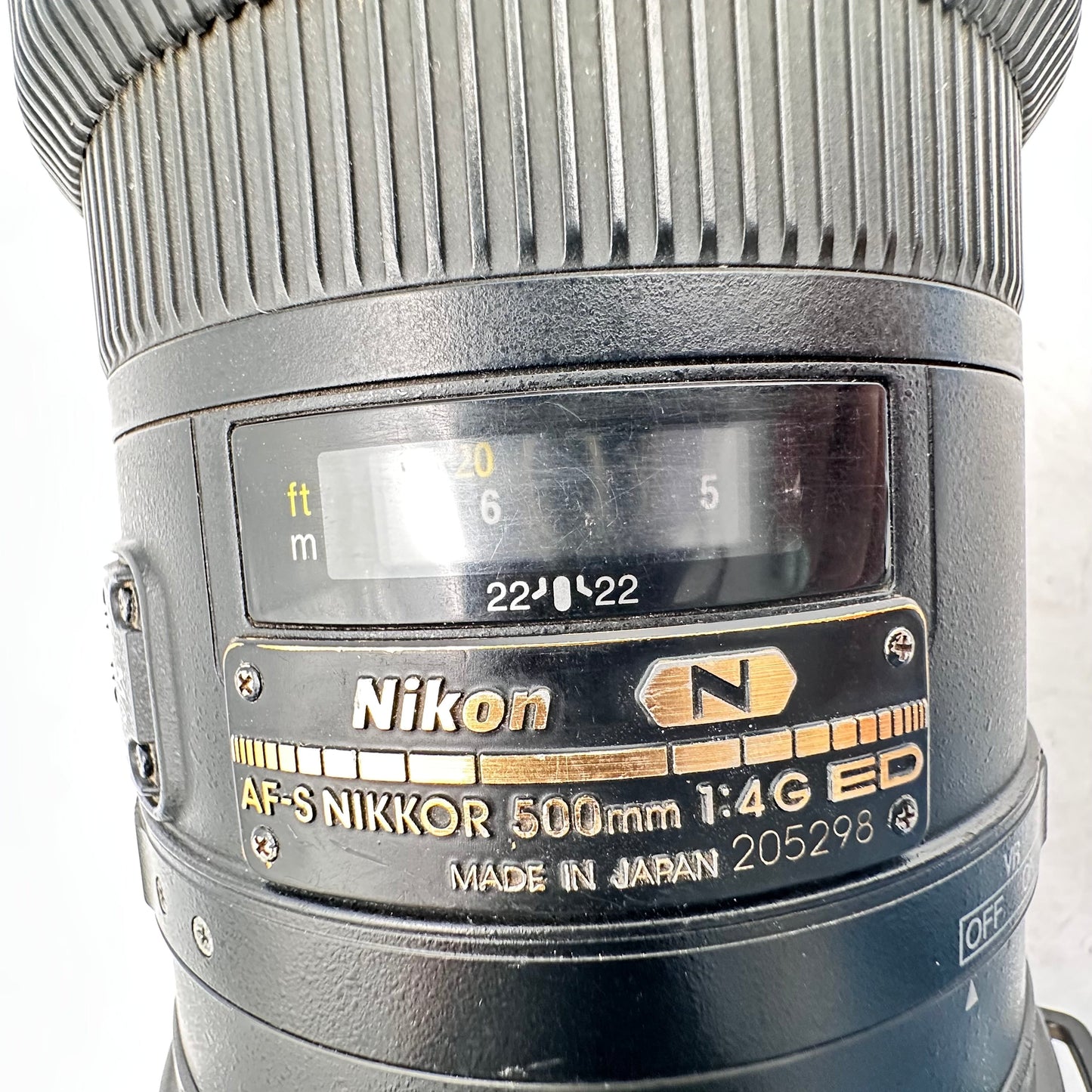 Nikon AF-S NIKKOR 500mm 1:4G ED VR Telephoto Lens READ