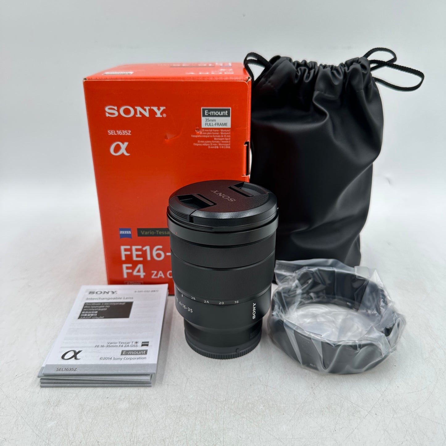 New Sony Vario-Tessar T* 16-35mm f/4 ZA OSS E-Mount Full-Frame Lens SEL1635Z