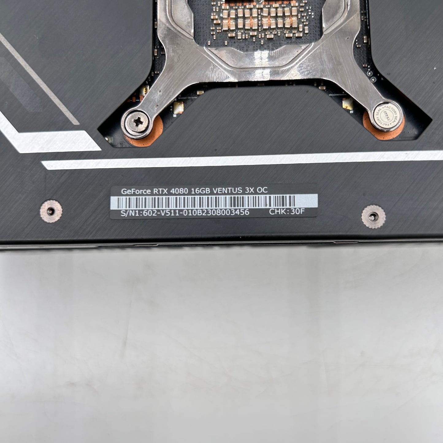 MSI GeForce RTX 4080 Ventus 3X OC 16GB GDDR6X Graphics Card RTX408016GBVENT