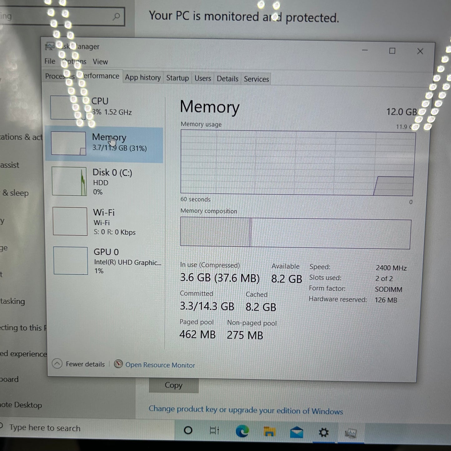 HP Envy x360 15M-BP111DX i5-8250U 1.8GHz 12GB RAM 1TB HDD