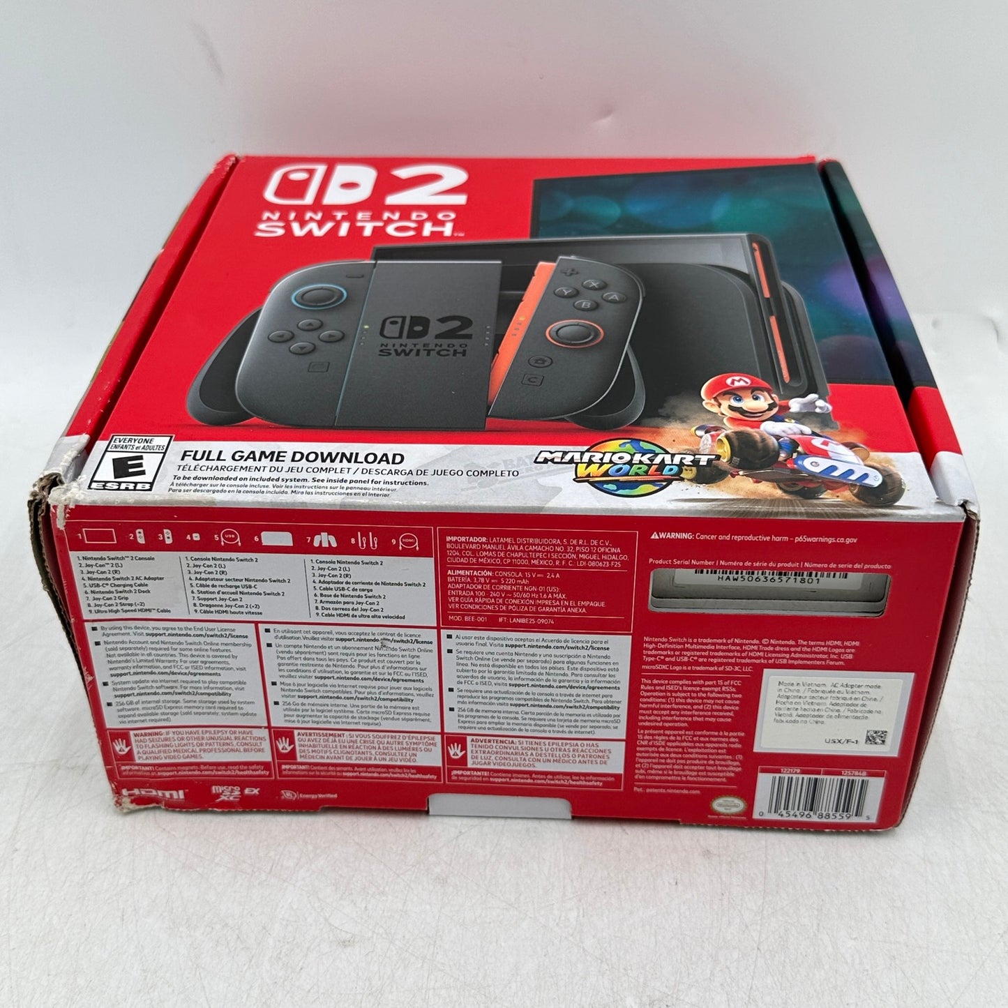 Nintendo Switch 2 Video Game Console BEE‑001 Black