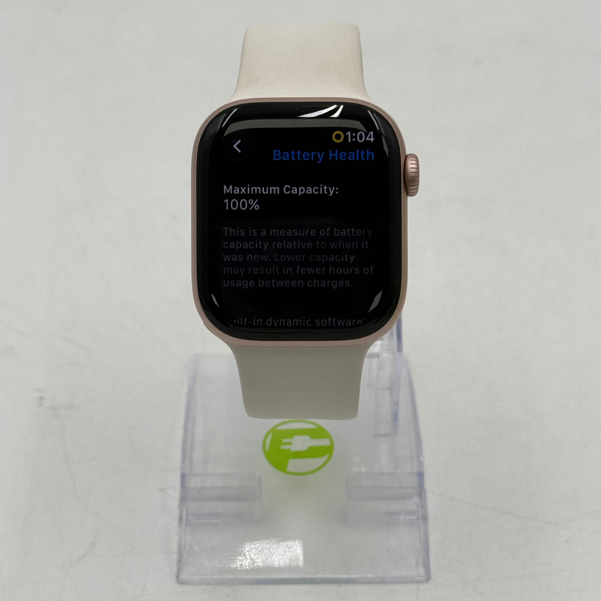 GPS Only Apple Watch Series 10 42MM Rose Gold Aluminum Light Blush Sport Band