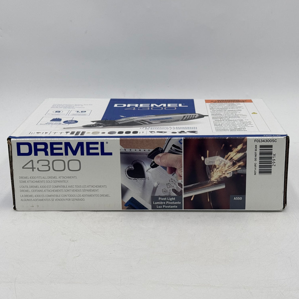 New Dremel 4300 Corded Premium Rotary Tool Kit