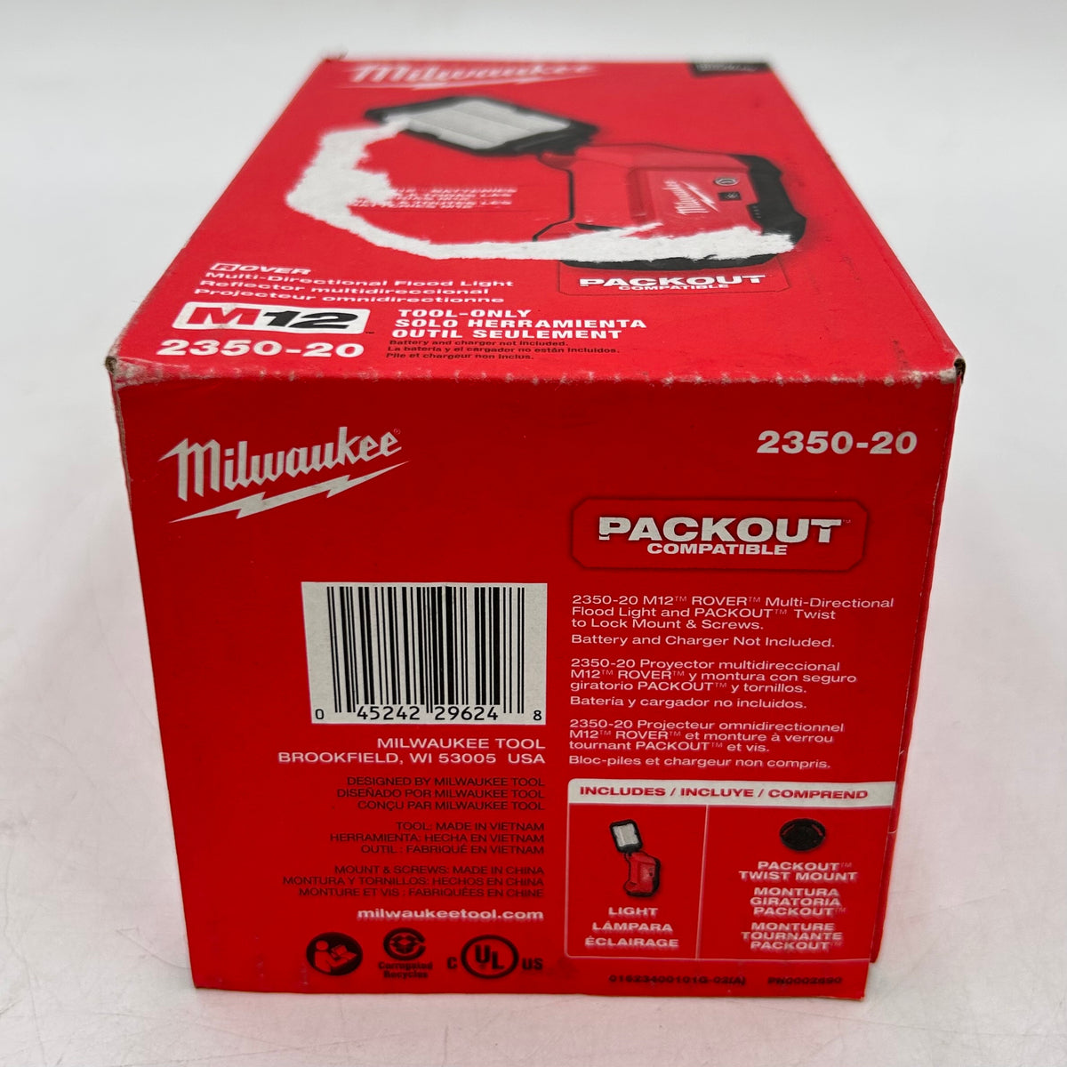New Milwaukee 2350-20 M12 12V Multi Directional Flood Light