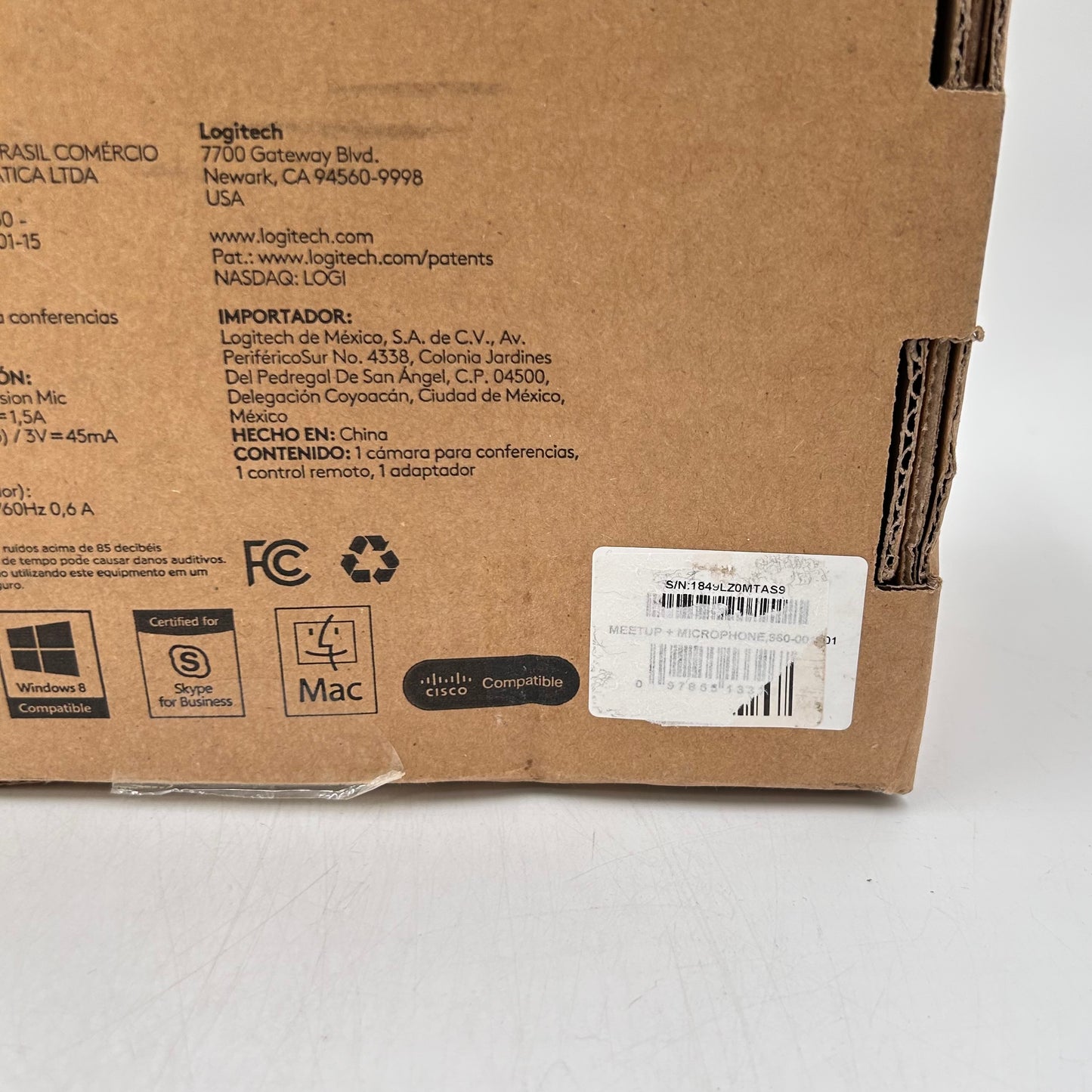 Logitech MeetUp+Expansion Mic ConferenceCam Bundle 960-001201