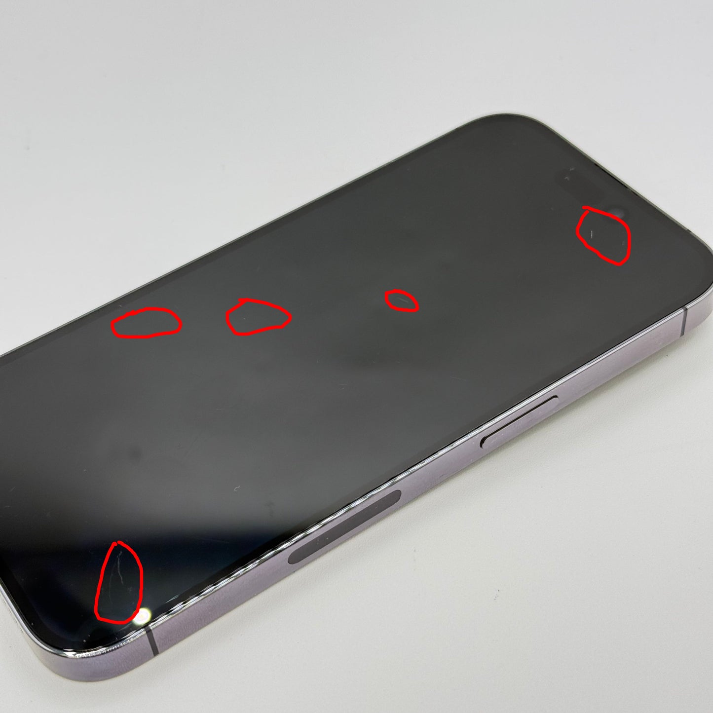 Factory Unlocked Apple iPhone 14 Pro eSIM 1TB Deep Purple MQ303LL/A