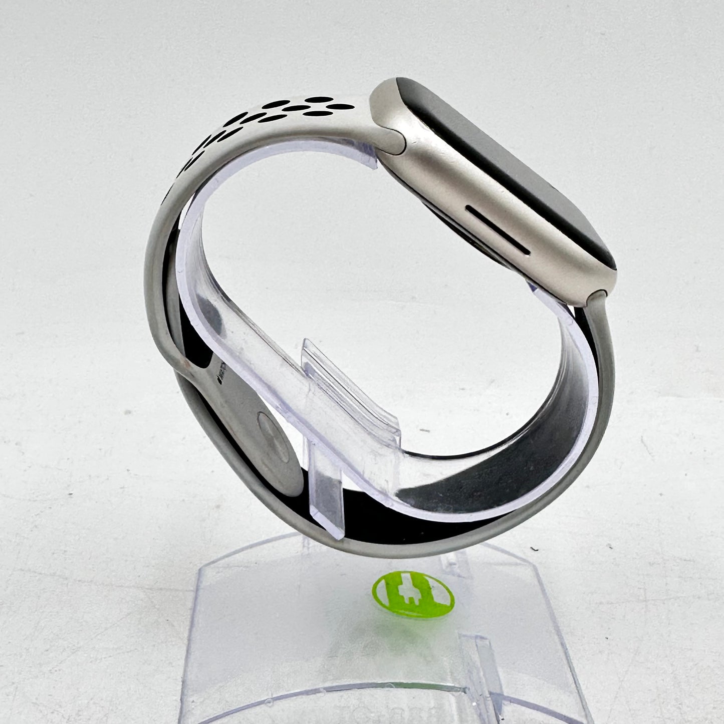Factory Unlocked Apple Watch Nike Series 7 45MM Starlight Aluminum + Extras READ
