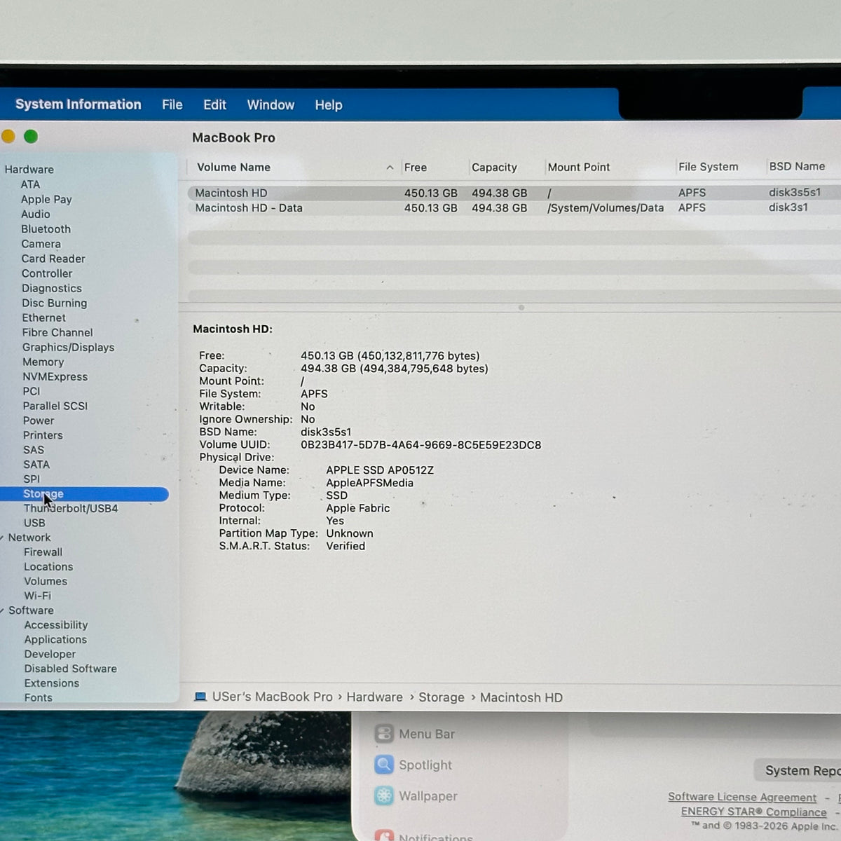 2023 Apple MacBook Pro 14" M3 10C GPU 4.0GHz 8GB RAM 512GB SSD A2918