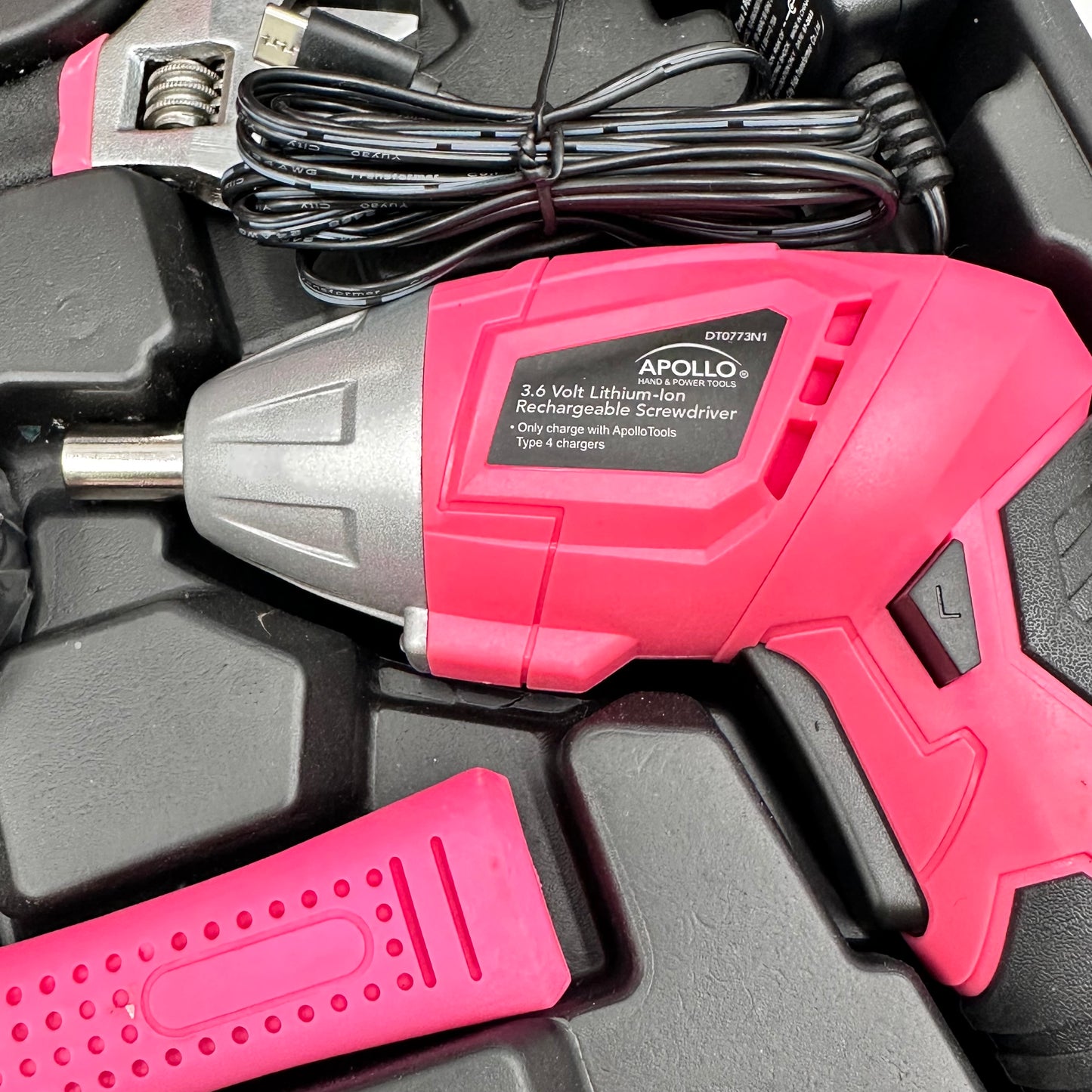 New Apollo 135 Piece Household Tool Kit 3.6V Tool Kit
