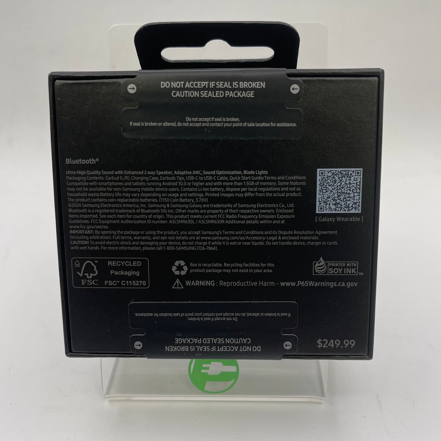 New Samsung Galaxy Buds3 Pro SM-R630 True Wireless Earbuds Black