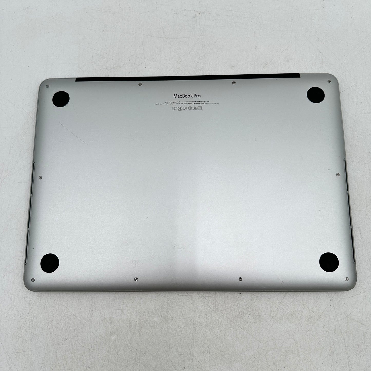 2013 Apple MacBook Pro 13.3" i5-4288U 2.6GHz 8GB RAM 512GB SSD Silver A1502 READ